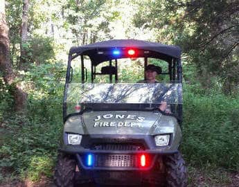 Jones Fire Department Vehicle